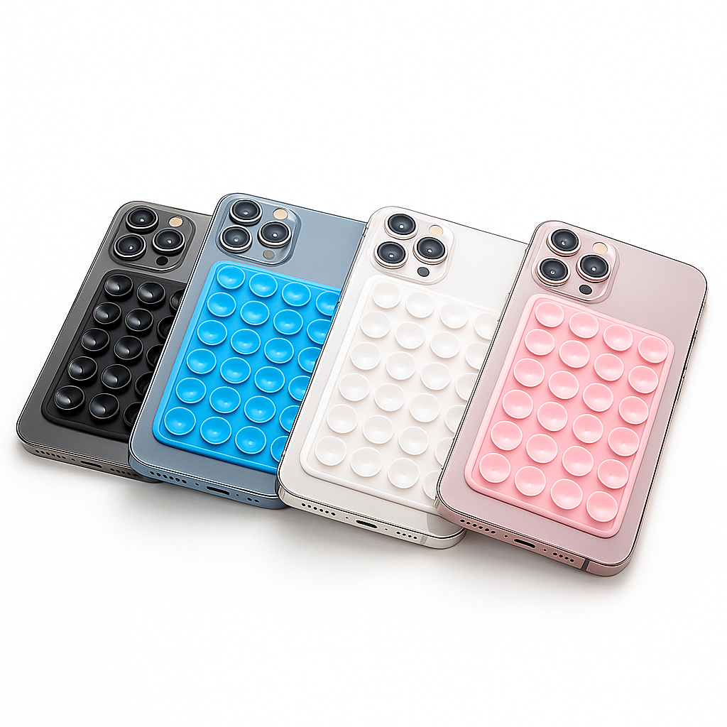 StickyPods 4-Pack Suction Phone Holders