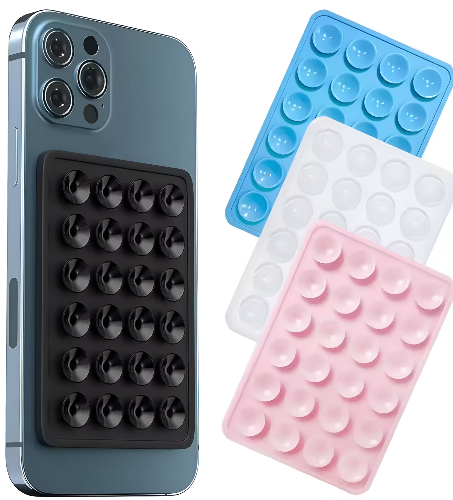 StickyPods 4-Pack Suction Phone Holders